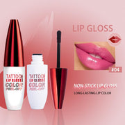 Tear off Glossy Lipstick, Natural Moisturizer , Not Easy to Peel Off, Non Stick to the Cup, Lightweight, Bright Valentine'S Day Color Hydrate Care Cosmetics