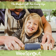 Weesprout Little Chef Kids Cooking & Baking Set, 14 Piece Cooking Set with Real Kitchen Tools & Kids Apron, Baking Gift for Girls, Boys & Junior Chefs