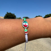 Brillo Mexicano Bracelet - Adjustable Handmade Unisex Accessory