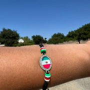 Brillo Mexicano Bracelet - Adjustable Handmade Unisex Accessory