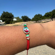Brillo Mexicano Bracelet - Adjustable Handmade Unisex Accessory
