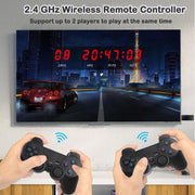Retro Game Console, Plug & Play Video TV with 20000+ Games, 9 Emulators, 4K HDMI Output, Dual Controllers(64G)