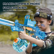 Water Fight Game-Changer – Fast-Firing Electric Soaker for Kids & Adults UMP45