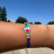 Brillo Mexicano Bracelet - Adjustable Handmade Unisex Accessory