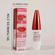 Tear off Glossy Lipstick, Natural Moisturizer , Not Easy to Peel Off, Non Stick to the Cup, Lightweight, Bright Valentine'S Day Color Hydrate Care Cosmetics
