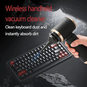 2025 Handheld Cordless Car Mini Vacuum Cleaner, 6000PA High Power, 5 in 1 Portable Vacuum Cleaner，Dust Suction, Dust Blowing, Inflation, Air Suction, Vacuuming，Compressed Air Duster-Reusable,Air Purifier, Pet Hair, Dust & Debris Cleaning,Cleaning Tool