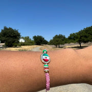 Brillo Mexicano Bracelet - Adjustable Handmade Unisex Accessory