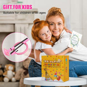 Ankle Skip Ball for Kids - Foldable Flash Wheel Skip Ball, outside Game Toys for Kids & Adults