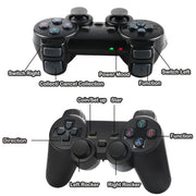 Retro Game Console, Plug & Play Video TV with 20000+ Games, 9 Emulators, 4K HDMI Output, Dual Controllers(64G)