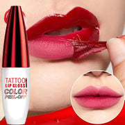 Tear off Glossy Lipstick, Natural Moisturizer , Not Easy to Peel Off, Non Stick to the Cup, Lightweight, Bright Valentine'S Day Color Hydrate Care Cosmetics
